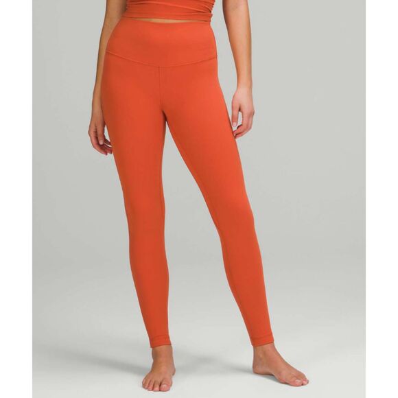 lululemon athletica Pants - Women Lululemon Align High-Rise Pant 28" Canyon Orange Size 4 Yoga Athleisure